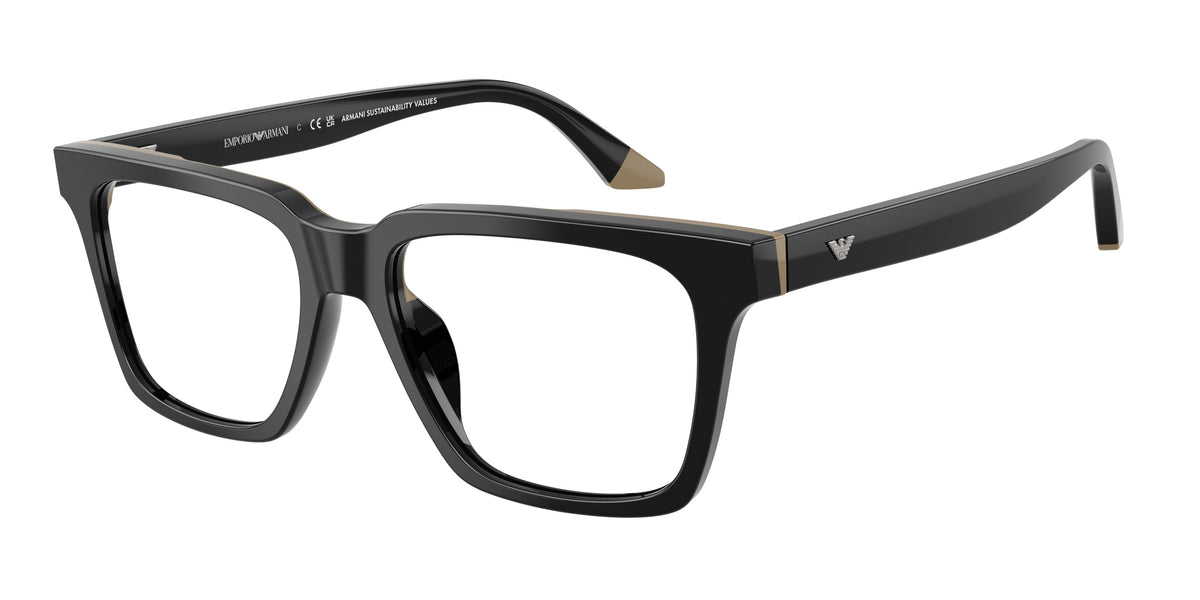 Emporio Armani EA3272U Black/Beige Eyeglasses