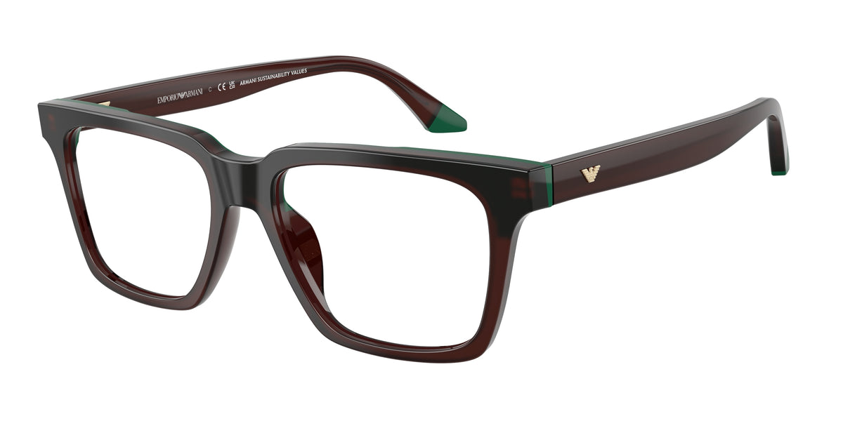 Emporio Armani EA3272U Opaline Brown/Green Eyeglasses