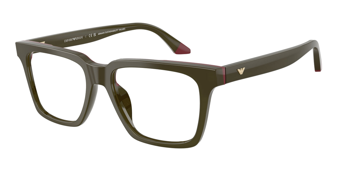 Emporio Armani EA3272U Opaline Green/Bordeaux Eyeglasses