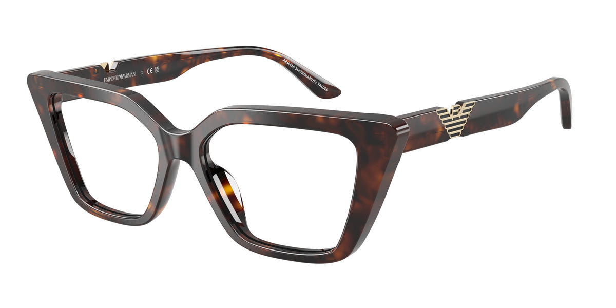 Emporio Armani EA3273U Shiny Havana Eyeglasses