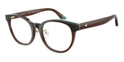 Emporio Armani EA3274F Transparent Brown/Teal Eyeglasses