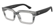 Emporio Armani EA3277U Striped Havana Grey Eyeglasses