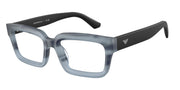 Emporio Armani EA3277U Striped Havana Blue Eyeglasses