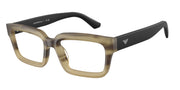 Emporio Armani EA3277U Striped Havana Green Eyeglasses