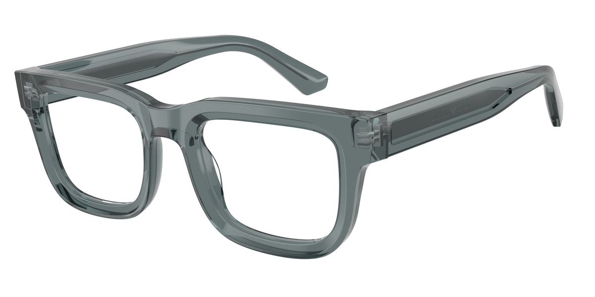 Emporio Armani EA3279F Shiny Transparent Grey Eyeglasses