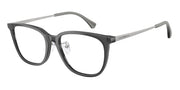 Emporio Armani EA3284D Shiny Transparent Grey Eyeglasses