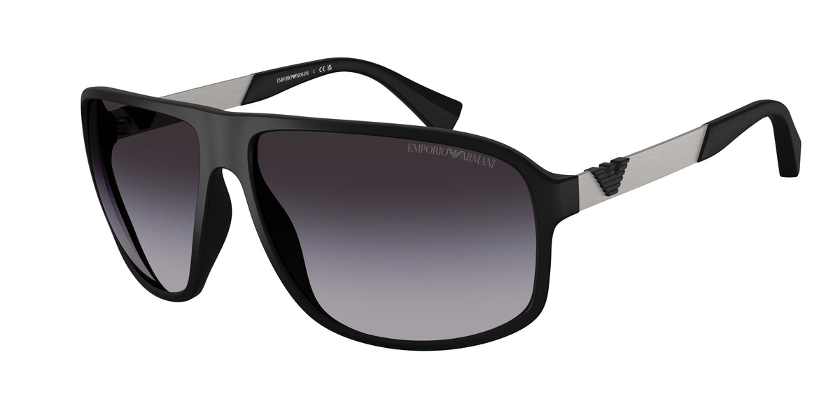 Emporio Armani EA4029 Rubber Black Sunglasses