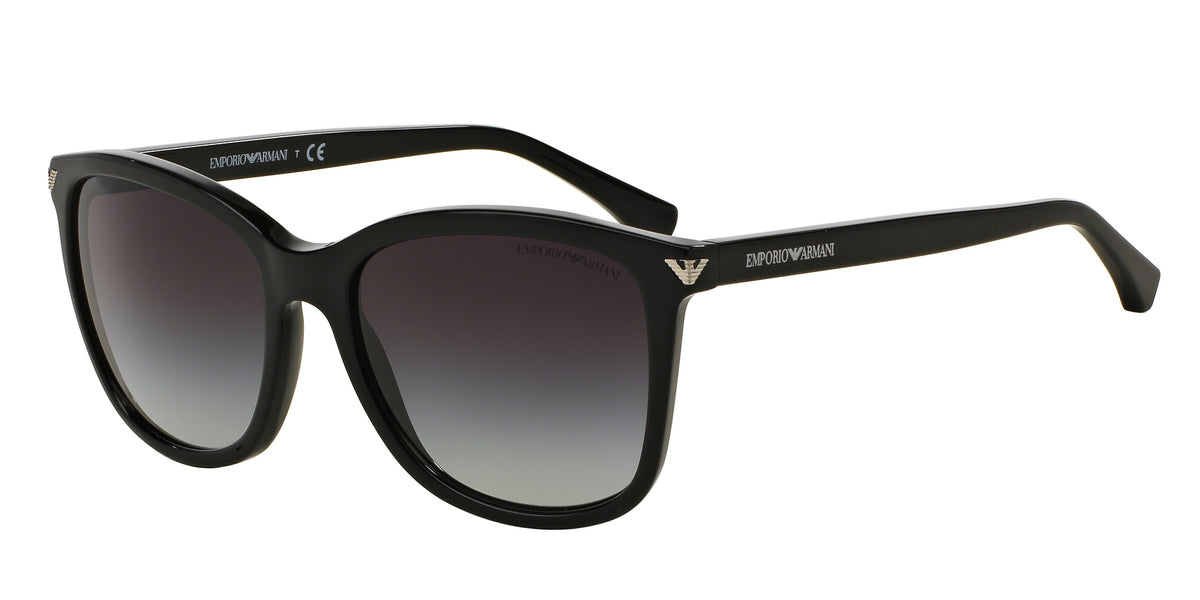 Emporio Armani EA4060F Shiny Black Sunglasses