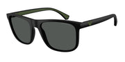 Emporio Armani EA4129 Matte Black Sunglasses