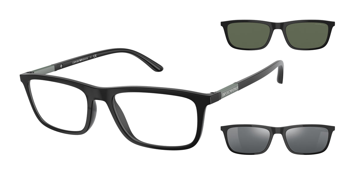 Emporio Armani EA4160 Matte Black Sunglasses