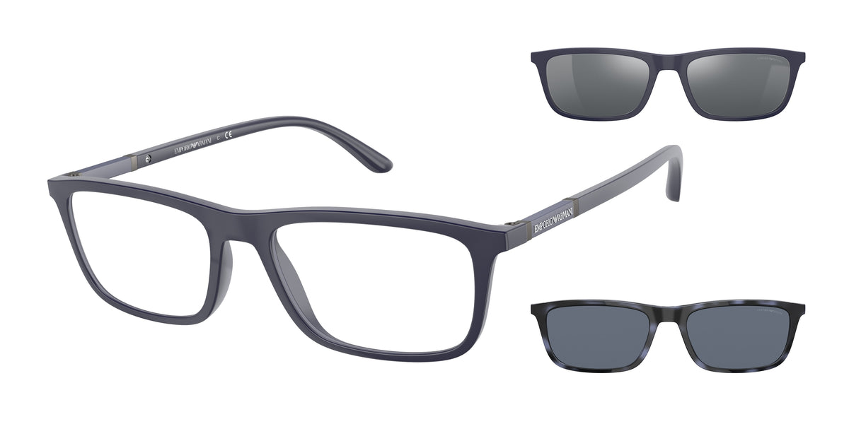 Emporio Armani EA4160 Matte Blue Sunglasses