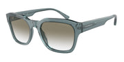 Emporio Armani EA4175 Shiny Transparent Blue Sunglasses