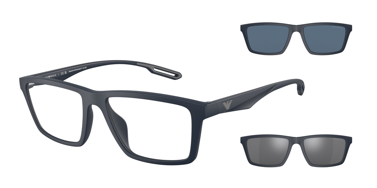 Emporio Armani EA4189U Matte Blue Sunglasses