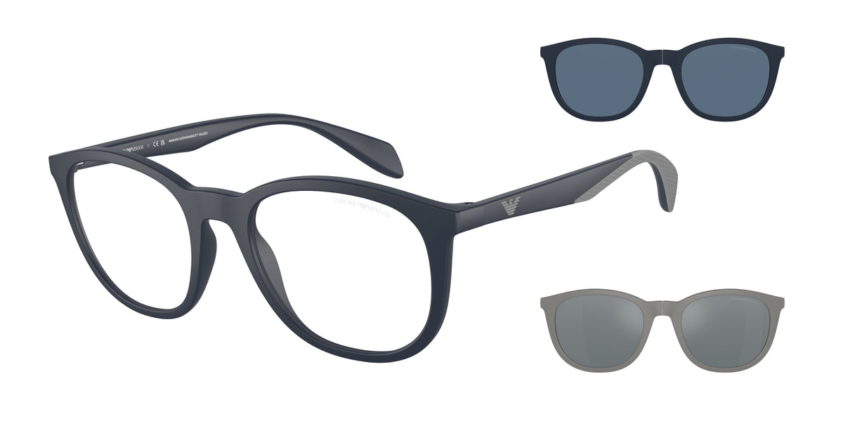Emporio Armani EA4211 Matte Blue Sunglasses