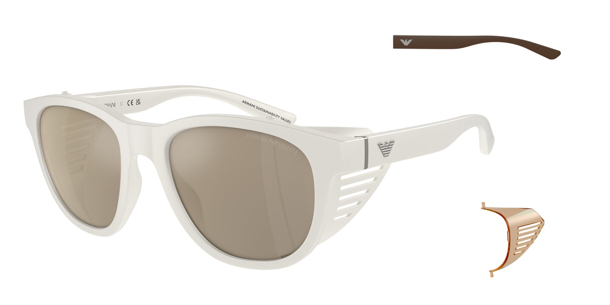 Emporio Armani EA4216U Matte White Sunglasses