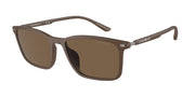 Emporio Armani EA4223U Matte Brown Sunglasses