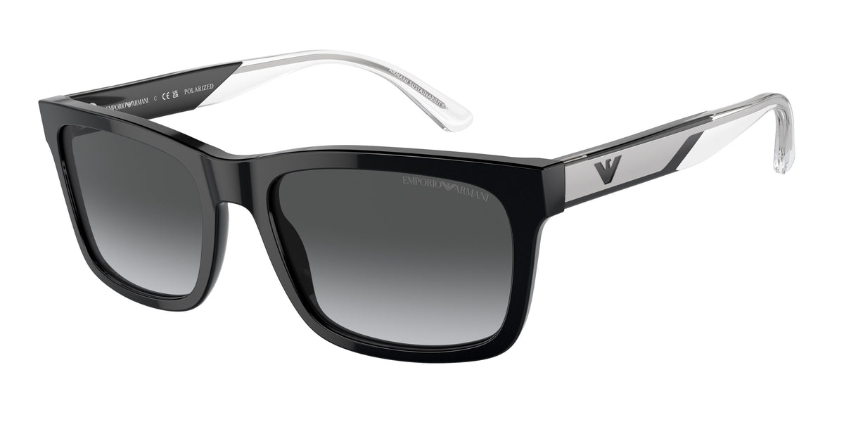Emporio Armani EA4224F Shiny Black Sunglasses