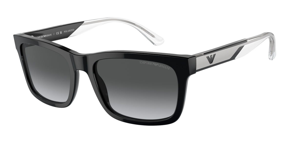 Emporio Armani EA4224 Shiny Black Sunglasses