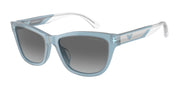 Emporio Armani EA4227U Shiny Opaline Azure Sunglasses