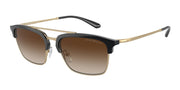 Emporio Armani EA4228 Shiny Black/Matte Pale Gold Sunglasses