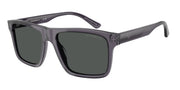 Emporio Armani EA4232F Transparent Dark Grey Sunglasses