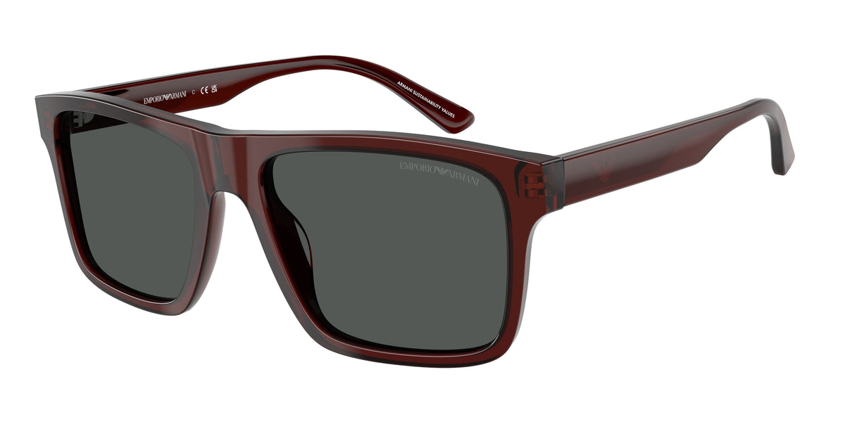 Emporio Armani EA4232 Transparent Brown Sunglasses