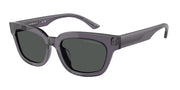 Emporio Armani EA4233U Transparent Grey Sunglasses