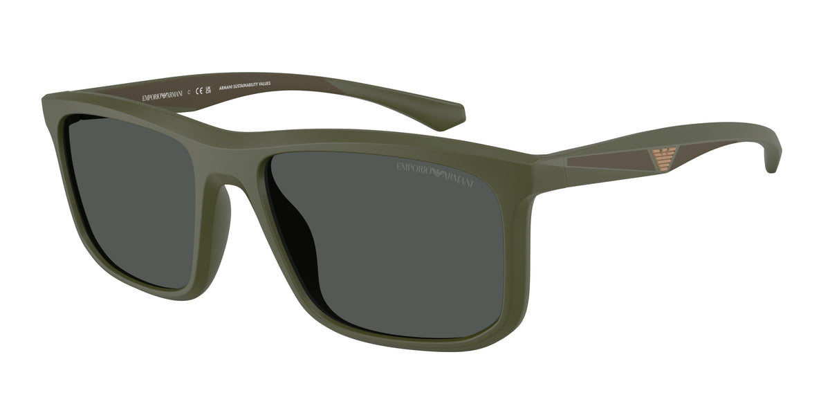 Emporio Armani EA4234U Matte Green Sunglasses