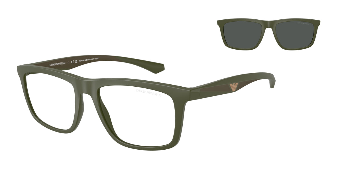 Emporio Armani EA4235 Matte Green Sunglasses
