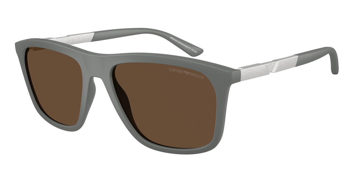 Emporio Armani EA4237 Matte Grey Sunglasses