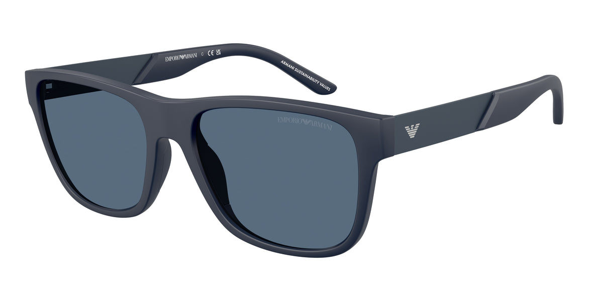 Emporio Armani EA4243F Matte Blue Sunglasses