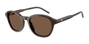 Emporio Armani EA4247U Shiny Brown Sunglasses