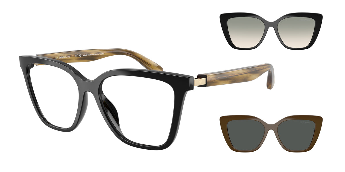 Emporio Armani EA4254U Shiny Black Sunglasses