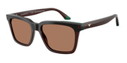 Emporio Armani EA4260 Opaline Brown/Green Sunglasses