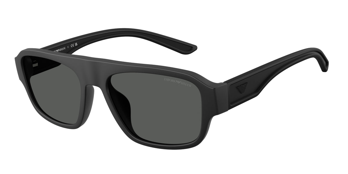 Emporio Armani EA4266U Rubberized Matte Black Sunglasses