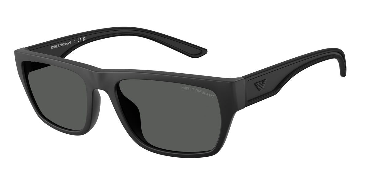 Emporio Armani EA4267U Rubberized Matte Black Sunglasses