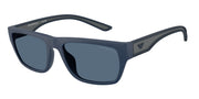 Emporio Armani EA4267U Rubberized Matte Blue Sunglasses