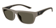 Emporio Armani EA4267U Rubberized Matte Light Brown Sunglasses