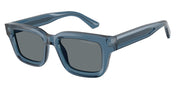 Emporio Armani EA4270 Shiny Transparent Blue Sunglasses
