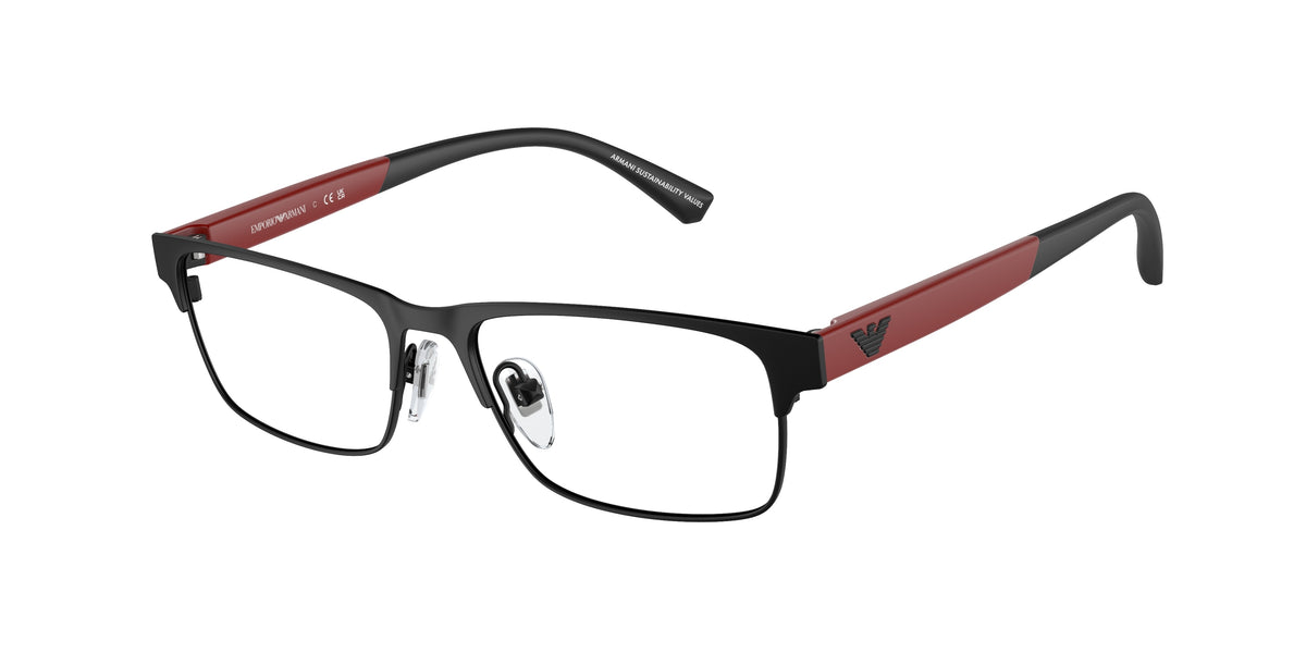 Emporio Armani EK1001 Matte Black Eyeglasses Kids