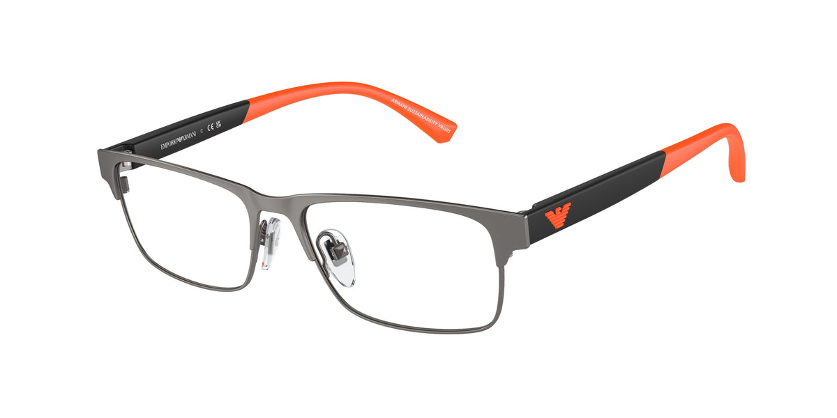 Emporio Armani EK1001 Matte Gunmetal Eyeglasses Kids