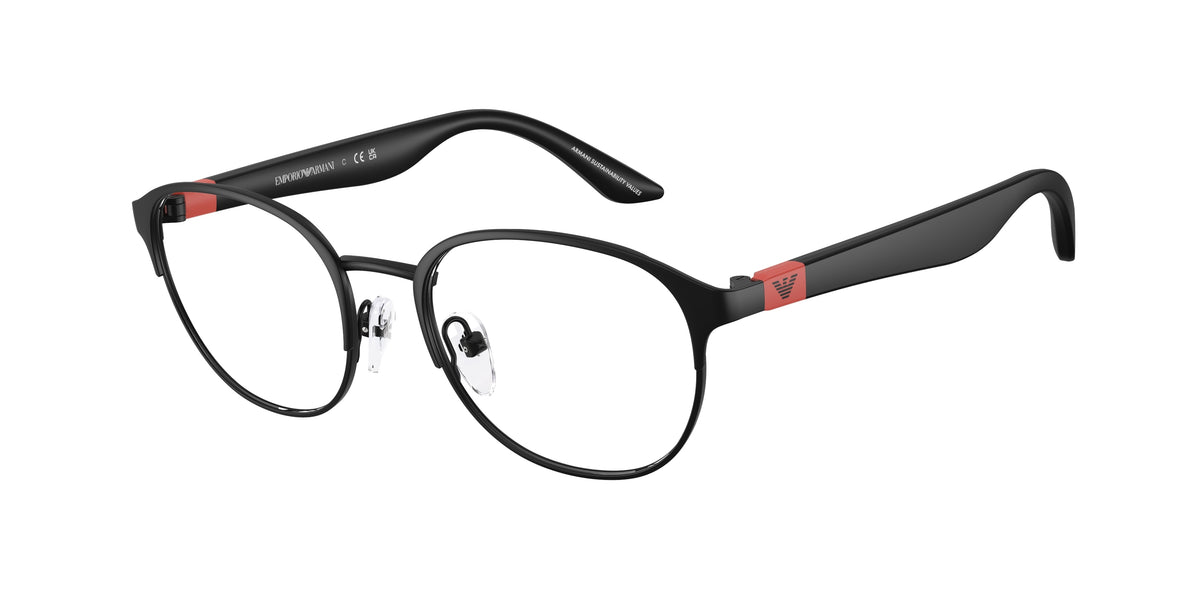 Emporio Armani EK1002 Matte Black Eyeglasses Kids