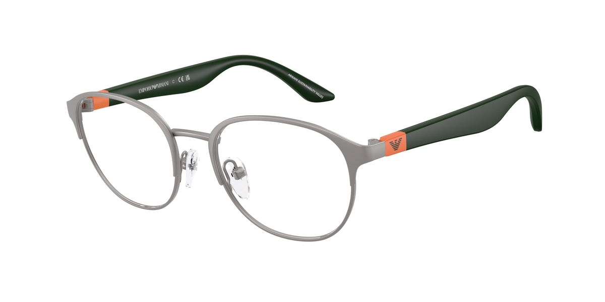 Emporio Armani EK1002 Matte Gunmetal Eyeglasses Kids