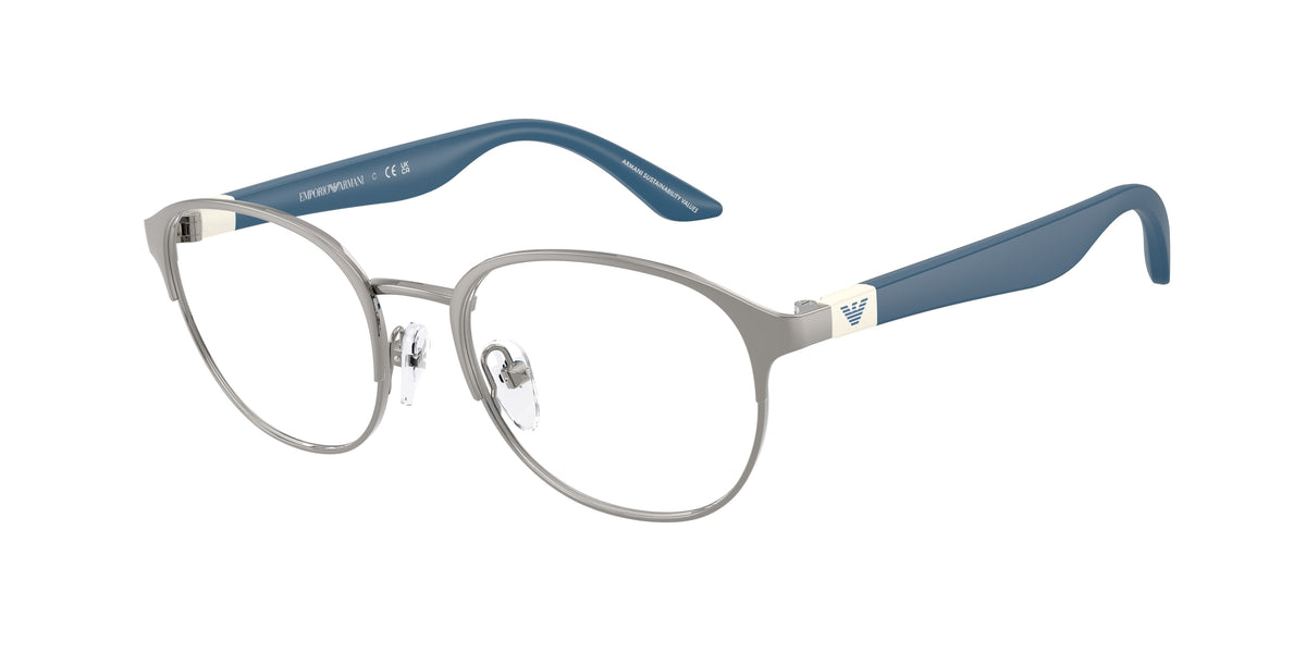 Emporio Armani EK1002 Shiny Gunmetal Eyeglasses Kids