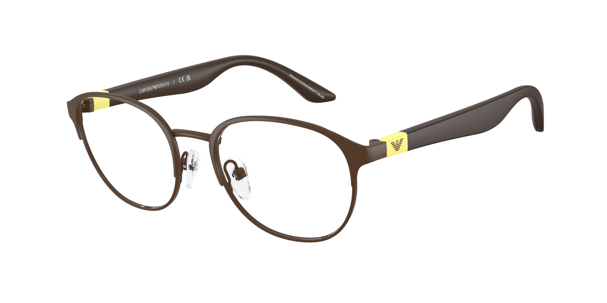 Emporio Armani EK1002 Matte Brown Eyeglasses Kids