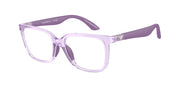 Emporio Armani EK3006F Shiny Transparent Purple Eyeglasses Kids