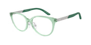 Emporio Armani EK3010 Shiny Transparent Green Eyeglasses Kids