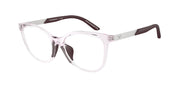 Emporio Armani EK3011U Shiny Transparent Pink Eyeglasses Kids