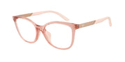 Emporio Armani EK3011U Shiny Transparent Pink Eyeglasses Kids