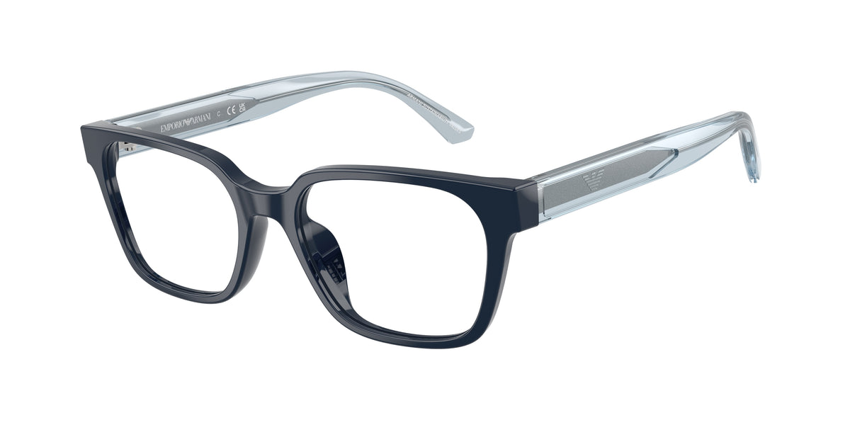 Emporio Armani EK3013U Shiny Blue Eyeglasses Kids